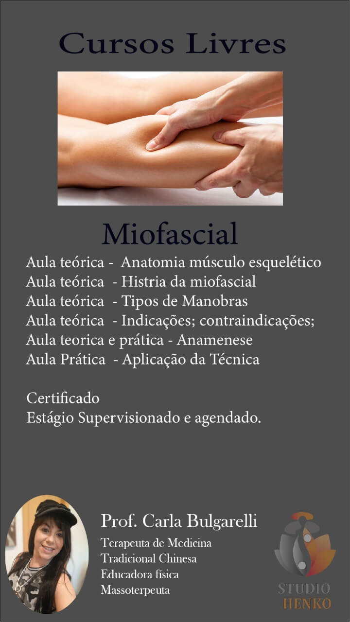 curso livre de miofascial