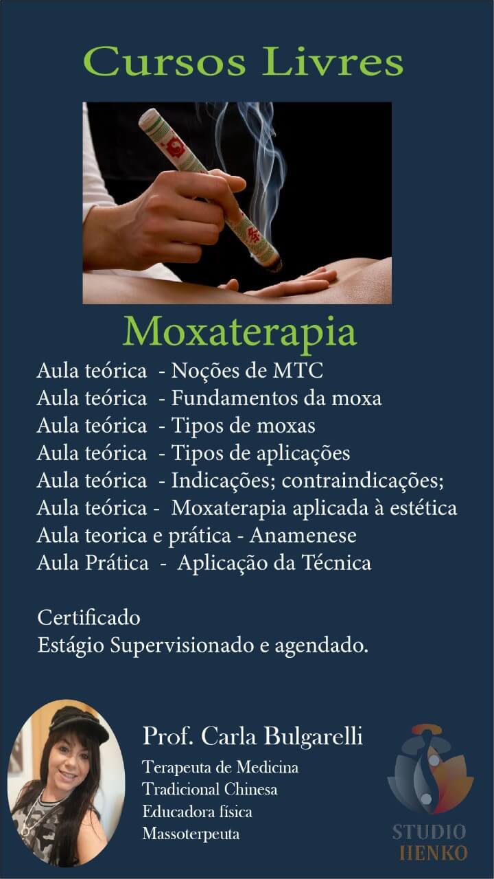 curso livre de moxaterapia